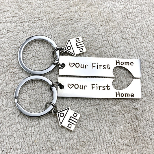 Our first home Keychain