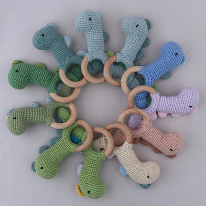 Crochet Dinosaur Teether