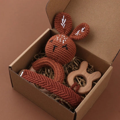 Crochet Teether Rattle Sets